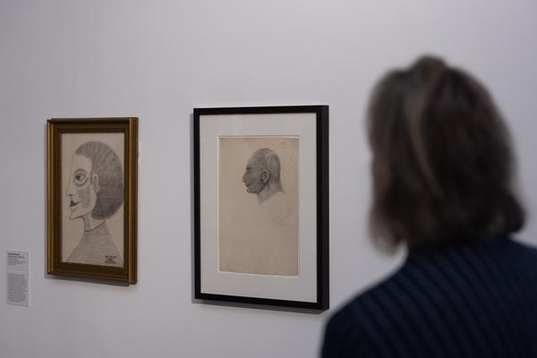Arnulf Rainer &amp; Art Brut (Arnulf Rainer Museum Baden, 18.10.2025 – 04.10.2026) Foto: eSeL.at - Lorenz Seidler