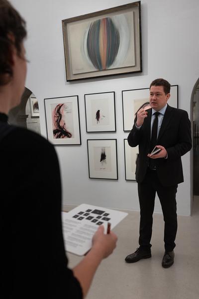 Arnulf Rainer &amp; Art Brut (Arnulf Rainer Museum Baden, 18.10.2025 – 04.10.2026) Foto: eSeL.at - Lorenz Seidler