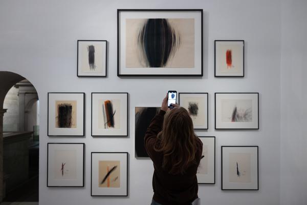 Arnulf Rainer &amp; Art Brut (Arnulf Rainer Museum Baden, 18.10.2025 – 04.10.2026) Foto: eSeL.at - Lorenz Seidler
