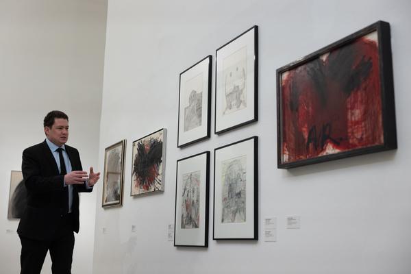 Arnulf Rainer &amp; Art Brut (Arnulf Rainer Museum Baden, 18.10.2025 – 04.10.2026) Foto: eSeL.at - Lorenz Seidler