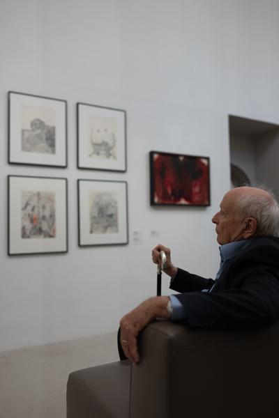 Arnulf Rainer &amp; Art Brut (Arnulf Rainer Museum Baden, 18.10.2025 – 04.10.2026) Foto: eSeL.at - Lorenz Seidler