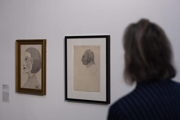 Arnulf Rainer &amp; Art Brut (Arnulf Rainer Museum Baden, 18.10.2025 – 04.10.2026) Foto: eSeL.at - Lorenz Seidler