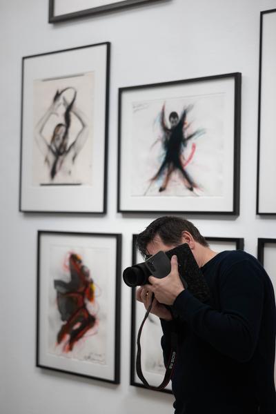 Arnulf Rainer &amp; Hermann Nitsch (Arnulf Rainer Museum Baden, 24.10.2026 - 03.10.2027) Foto: eSeL.at - Lorenz Seidler