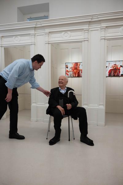 Arnulf Rainer &amp; Hermann Nitsch (Arnulf Rainer Museum Baden, 24.10.2026 - 03.10.2027) Foto: eSeL.at - Lorenz Seidler