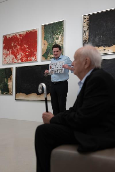 Arnulf Rainer &amp; Hermann Nitsch (Arnulf Rainer Museum Baden, 24.10.2026 - 03.10.2027) Foto: eSeL.at - Lorenz Seidler