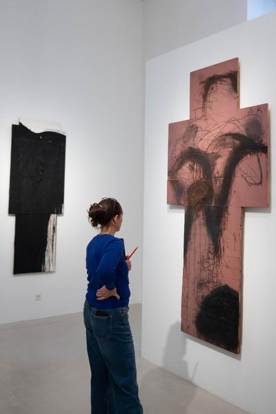 Arnulf Rainer &amp; Hermann Nitsch (Arnulf Rainer Museum Baden, 24.10.2026 - 03.10.2027) Foto: eSeL.at - Lorenz Seidler