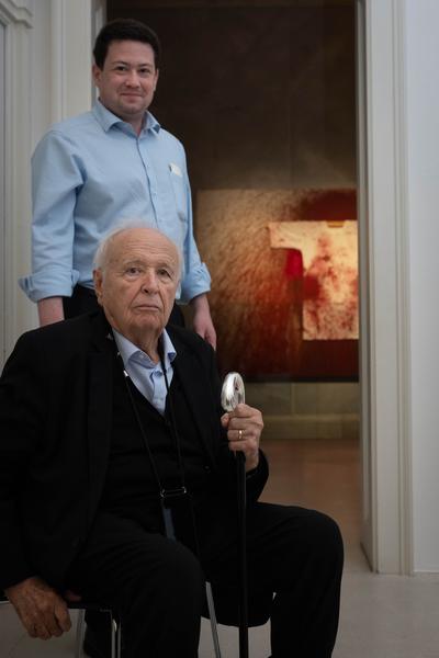 Arnulf Rainer &amp; Hermann Nitsch (Arnulf Rainer Museum Baden, 24.10.2026 - 03.10.2027) Foto: eSeL.at - Lorenz Seidler