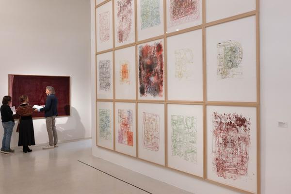 Arnulf Rainer &amp; Hermann Nitsch (Arnulf Rainer Museum Baden, 24.10.2026 - 03.10.2027) Foto: eSeL.at - Lorenz Seidler