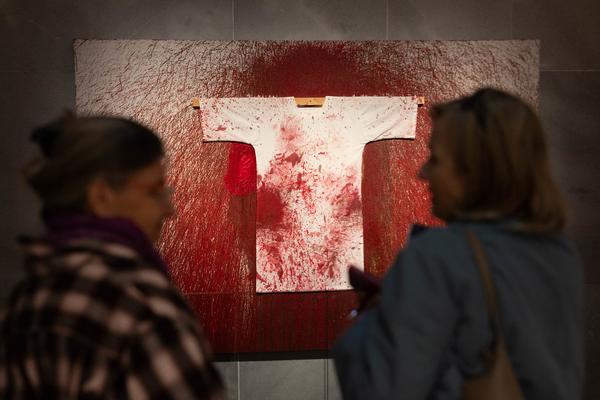 Arnulf Rainer &amp; Hermann Nitsch (Arnulf Rainer Museum Baden, 24.10.2026 - 03.10.2027) Foto: eSeL.at - Lorenz Seidler