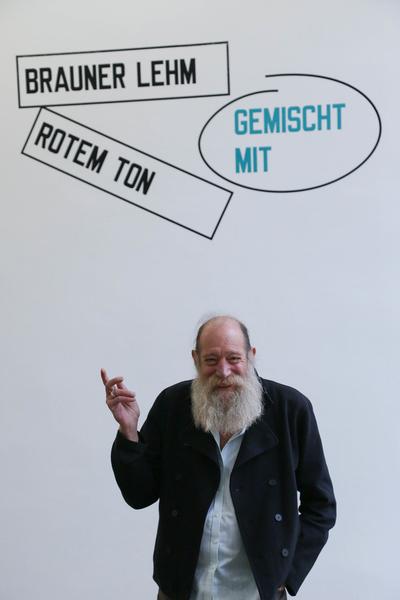 Lawrence Weiner Foto: eSeL.at - Lorenz Seidler