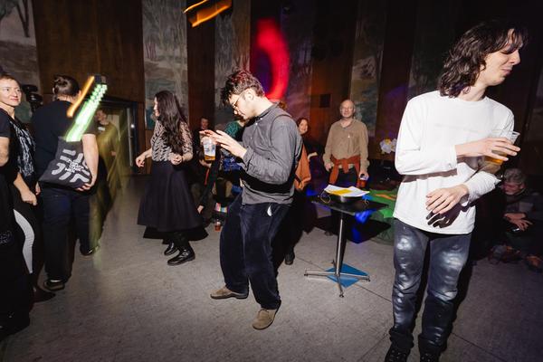 Posthuman Social Club vol. 6 – Artʹs Birthday of the Eternal Network (Radiokulturhaus, 17.01.2026) Foto: eSeL.at - Robert Puteanu