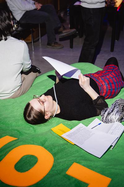 Posthuman Social Club vol. 6 – Artʹs Birthday of the Eternal Network (Radiokulturhaus, 17.01.2026) Foto: eSeL.at - Robert Puteanu