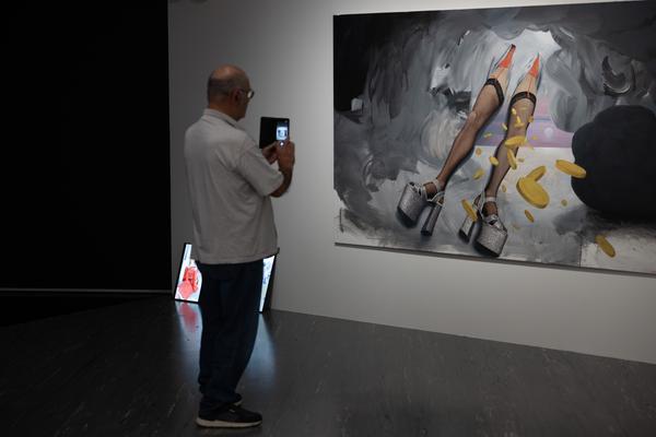Ashley Hans Scheirl &quot;In &amp; Out of Painting*&quot; (Belvedere 21, 19.9.2025 - 18.6.2026) Foto: eSeL.at - Lorenz Seidler