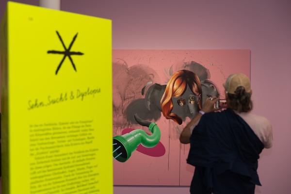 Ashley Hans Scheirl &quot;In &amp; Out of Painting*&quot; (Belvedere 21, 19.9.2025 - 18.6.2026) Foto: eSeL.at - Lorenz Seidler