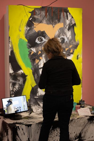 Ashley Hans Scheirl &quot;In &amp; Out of Painting*&quot; (Belvedere 21, 19.9.2025 - 18.6.2026) Foto: eSeL.at - Lorenz Seidler