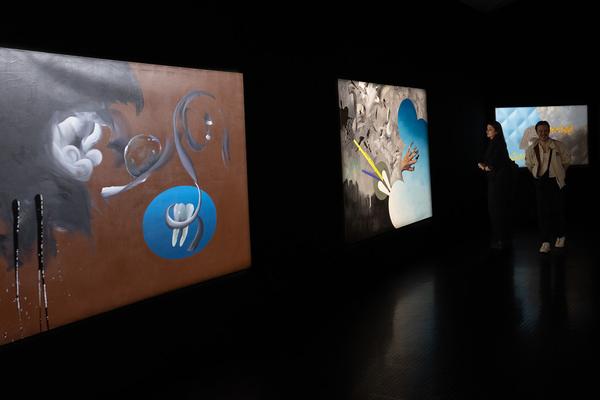 Ashley Hans Scheirl &quot;In &amp; Out of Painting*&quot; (Belvedere 21, 19.9.2025 - 18.6.2026) Foto: eSeL.at - Lorenz Seidler