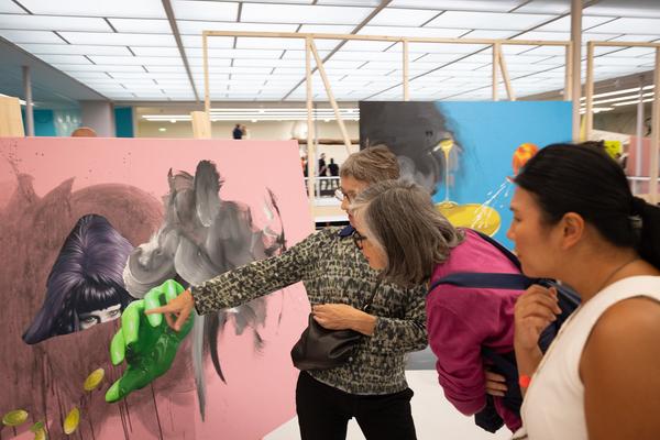 Ashley Hans Scheirl &quot;In &amp; Out of Painting*&quot; (Belvedere 21, 19.9.2025 - 18.6.2026) Foto: eSeL.at - Lorenz Seidler