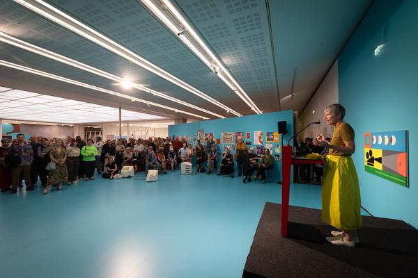 Ashley Hans Scheirl &quot;In &amp; Out of Painting*&quot; (Belvedere 21, 19.9.2025 - 18.6.2026) Foto: eSeL.at - Lorenz Seidler