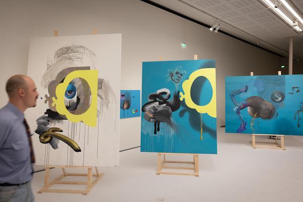 Ashley Hans Scheirl &quot;In &amp; Out of Painting*&quot; (Belvedere 21, 19.9.2025 - 18.6.2026) Foto: eSeL.at - Lorenz Seidler