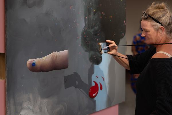 Ashley Hans Scheirl "In &amp; Out of Painting*" (Belvedere 21, 19.9.2025 - 18.6.2026) Foto: eSeL.at - Lorenz Seidler