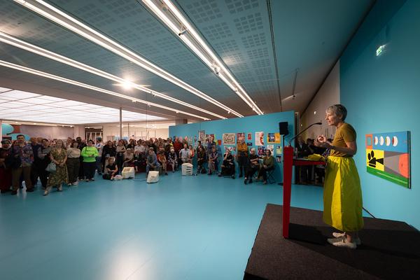 Ashley Hans Scheirl "In &amp; Out of Painting*" (Belvedere 21, 19.9.2025 - 18.6.2026) Foto: eSeL.at - Lorenz Seidler