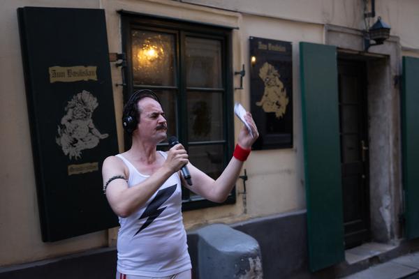 Austrofred &quot;Magic Music Walk&quot; (Wir.Sind.Wien.Festival @ 1010, 1.6.2025) Foto: eSeL.at - Lorenz Seidler