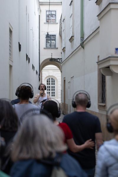 Austrofred &quot;Magic Music Walk&quot; (Wir.Sind.Wien.Festival @ 1010, 1.6.2025) Foto: eSeL.at - Lorenz Seidler