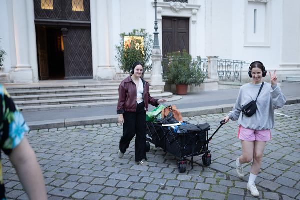 Austrofred &quot;Magic Music Walk&quot; (Wir.Sind.Wien.Festival @ 1010, 1.6.2025) Foto: eSeL.at - Lorenz Seidler