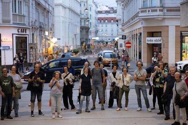 Austrofred &quot;Magic Music Walk&quot; (Wir.Sind.Wien.Festival @ 1010, 1.6.2025) Foto: eSeL.at - Lorenz Seidler
