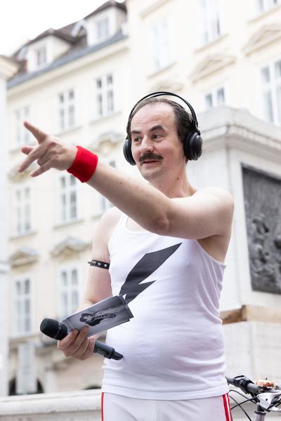 Austrofred "Magic Music Walk" (Wir.Sind.Wien.Festival @ 1010, 1.6.2025) Foto: eSeL.at - Lorenz Seidler