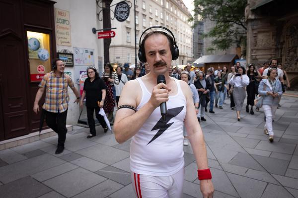 Austrofred "Magic Music Walk" (Wir.Sind.Wien.Festival @ 1010, 1.6.2025) Foto: eSeL.at - Lorenz Seidler