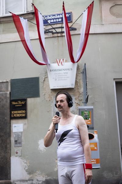 Austrofred "Magic Music Walk" (Wir.Sind.Wien.Festival @ 1010, 1.6.2025) Foto: eSeL.at - Lorenz Seidler