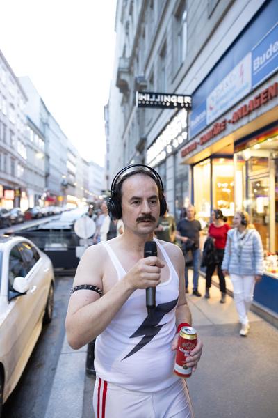 Austrofred "Magic Music Walk" (Wir.Sind.Wien.Festival @ 1010, 1.6.2025) Foto: eSeL.at - Lorenz Seidler