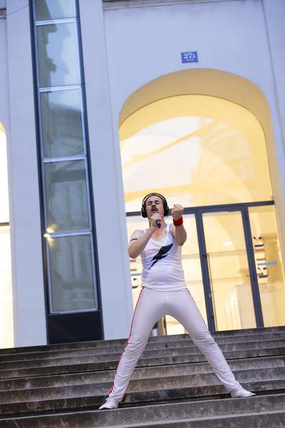 Austrofred "Magic Music Walk" (Wir.Sind.Wien.Festival @ 1010, 1.6.2025) Foto: eSeL.at - Lorenz Seidler