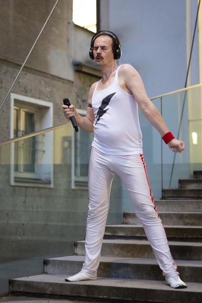Austrofred "Magic Music Walk" (Wir.Sind.Wien.Festival @ 1010, 1.6.2025) Foto: eSeL.at - Lorenz Seidler