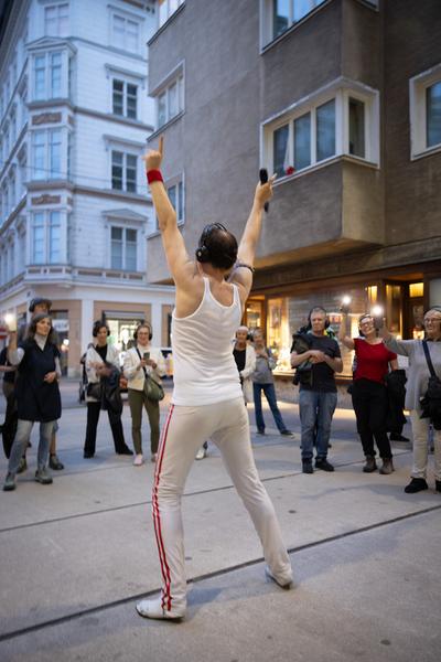 Austrofred "Magic Music Walk" (Wir.Sind.Wien.Festival @ 1010, 1.6.2025) Foto: eSeL.at - Lorenz Seidler