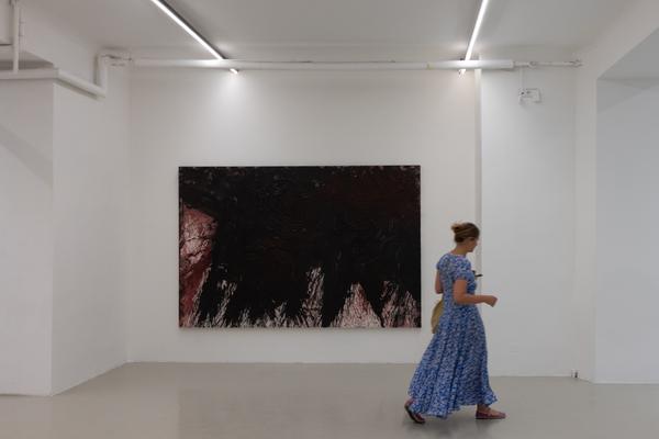 Hermann Nitsch &quot;Bayreuth Walküre&quot; (Galerie Kandlhofer, 26.6. - 26.7.2025) Foto: eSeL.at - Lorenz Seidler