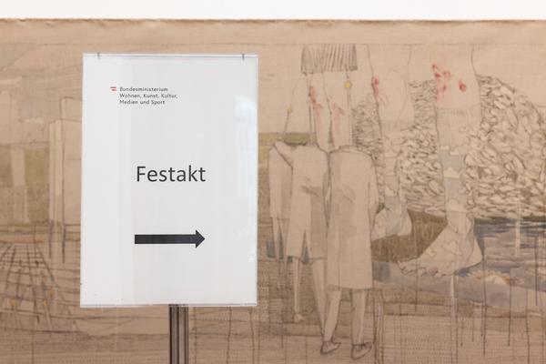 Festakt: Berufstitel "Professorin" an Frau Dr.in Johanna Schwanberg (Künstlerhaus Ranftlzimmer, 21.4.2026) Foto: eSeL.at - Lorenz Seidler