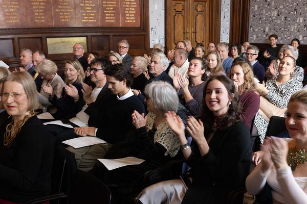Festakt: Berufstitel "Professorin" an Frau Dr.in Johanna Schwanberg (Künstlerhaus Ranftlzimmer, 21.4.2026) Foto: eSeL.at - Lorenz Seidler
