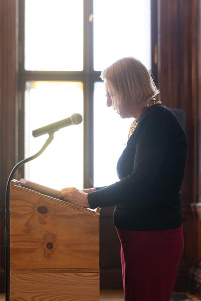 Festakt: Berufstitel "Professorin" an Frau Dr.in Johanna Schwanberg (Künstlerhaus Ranftlzimmer, 21.4.2026) Foto: eSeL.at - Lorenz Seidler