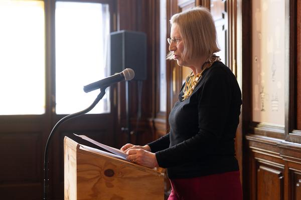 Festakt: Berufstitel "Professorin" an Frau Dr.in Johanna Schwanberg (Künstlerhaus Ranftlzimmer, 21.4.2026) Foto: eSeL.at - Lorenz Seidler