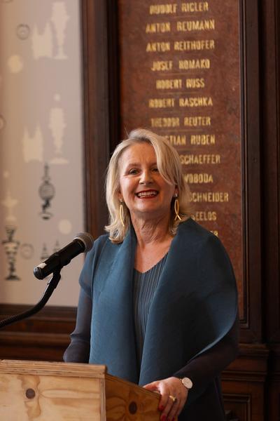 Festakt: Berufstitel "Professorin" an Frau Dr.in Johanna Schwanberg (Künstlerhaus Ranftlzimmer, 21.4.2026) Foto: eSeL.at - Lorenz Seidler