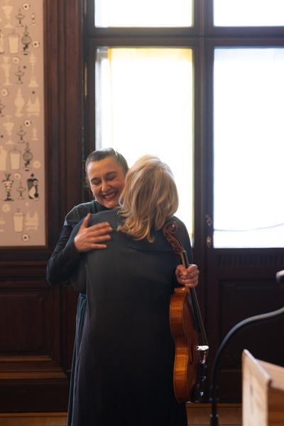 Festakt: Berufstitel "Professorin" an Frau Dr.in Johanna Schwanberg (Künstlerhaus Ranftlzimmer, 21.4.2026) Foto: eSeL.at - Lorenz Seidler