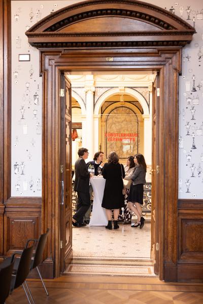 Festakt: Berufstitel "Professorin" an Frau Dr.in Johanna Schwanberg (Künstlerhaus Ranftlzimmer, 21.4.2026) Foto: eSeL.at - Lorenz Seidler