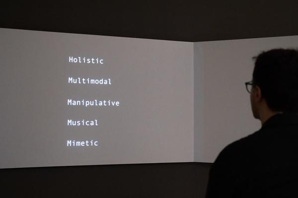 Eroeffnung &quot;Between the Tremor and a Murmur lies a Sunset&quot; (Kunstraum Niederoesterreich, 05.06.2025) Foto: eSeL.at - Sarah Tasha