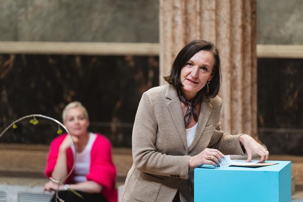 Birgit-Jürgenssen-Preisträgerin 2026: So Young Park (Akademie der bildenden Künste Wien, 21.04.2026) Foto: eSeL.at - Robert Puteanu
