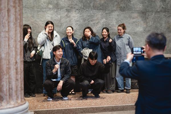 Birgit-Jürgenssen-Preisträgerin 2026: So Young Park (Akademie der bildenden Künste Wien, 21.04.2026) Foto: eSeL.at - Robert Puteanu