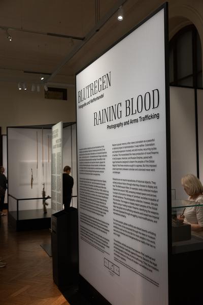 Blutregen. Fotografie und Waffenhandel (Weltmuseum Wien, 29.9.2026 - 18.4.2027) Foto: eSeL.at - Lorenz Seidler