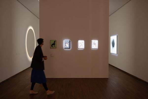 Brigitte Kowanz "Licht ist, was wir sehen" (Albertina, 18.7. - 16.11.2025) Foto: eSeL.at - Lorenz Seidler
