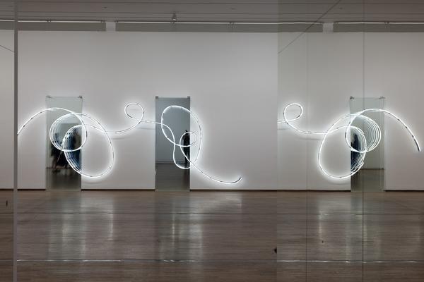 Brigitte Kowanz "Licht ist, was wir sehen" (Albertina, 18.7. - 16.11.2025) Foto: eSeL.at - Lorenz Seidler